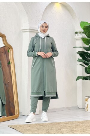 Kamelie. Hijab-Trainingsanzug-Set - 1