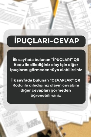 Kanlı Sevgililer Günü - Dedektif Oyunu - Dedektiflik Oyunu - Kutu Oyunu - Cinayet Oyunu - Zeka Oyunu - 7