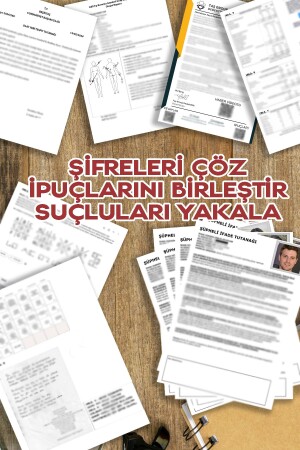 Kanlı Sevgililer Günü - Dedektif Oyunu - Dedektiflik Oyunu - Kutu Oyunu - Cinayet Oyunu - Zeka Oyunu - 9