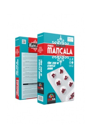 Kapalı Plastik Mancala Mangala Oyunu - 2