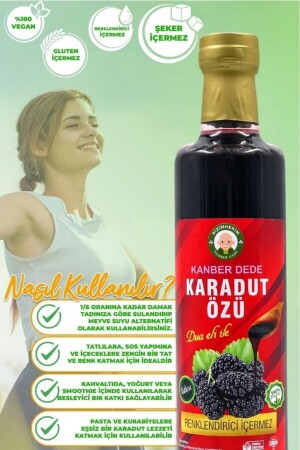 Karadut Özü 670 Gr Doğal Koruyucusuz Katkısız TYC81FKBLN171243957764057 - 6