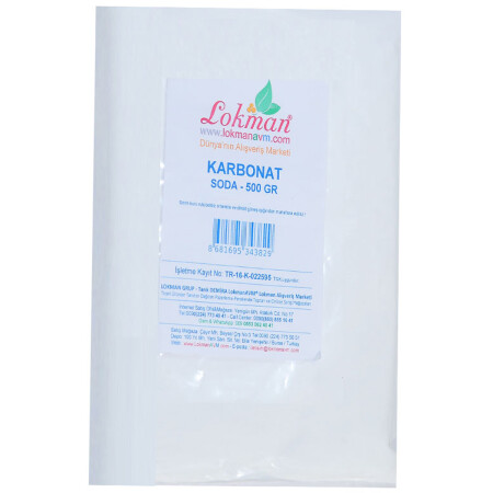 Karbonat Soda 500 Gr Paket - 7