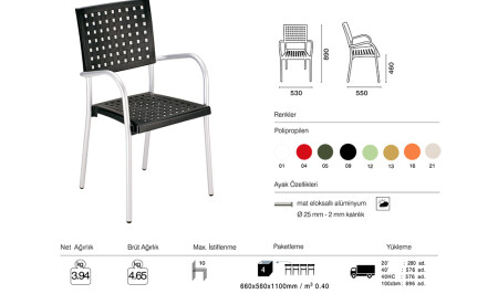 Karea Sandalye 2 Adet - 5