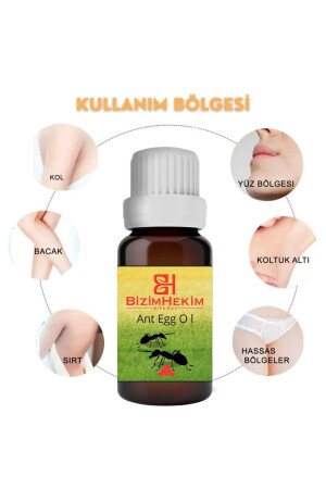 Karınca Yumurtası Yağı Tüy Azaltıcı Tüy Tüy Dökücü 20 Ml Karınca Yumurtası Yağı %100 Saf - 3