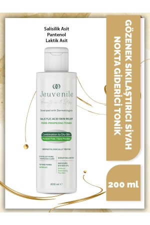 Sebum Dengeleyici Tonik - Akne Karşıtı, Gözenek Sıkılaştırıcı (Salicylic Acid,Panthenol,Lactic Acid) 8682397030291 - 2