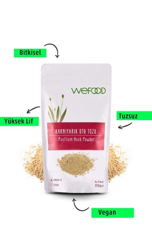 Karnıyarık Otu (Psyllium) Tozu 200 gr - 4