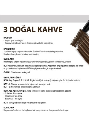 Kaş Boyası Seti (vegan) 3 DOĞAL KAHVE - Natural Brown - 5