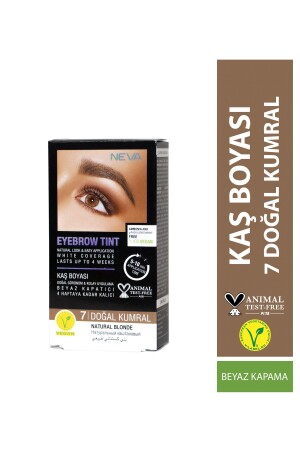 Kaş Boyası Seti (vegan) 7 DOĞAL KUMRAL - Natural Blonde - 2