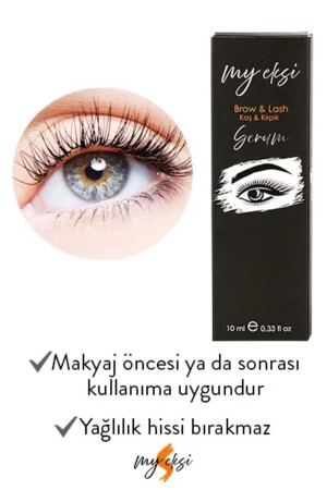 Kaş Kirpik Serumu Dolgunlaştırıcı & Uzatıcı Etki (SAKURA ÇİÇEĞİ) 10ml - 1