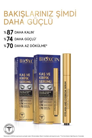 Kaş Kirpik Serumu - Kolajen Hyaluronik Asit Hint Yağı Keratin Peptidleri B5 Biocomplex B11 - 10