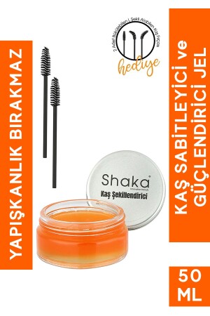 Kaş Şekillendirici & Kaş Sabitleyici Wax 50 gr Keratin Ve E Vitamin Içerikli Besleyici Wax - 2