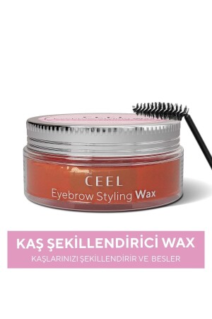 Kaş Şekillendirici & Sabitleyici Wax E Vitamini Glycerin Hint Yağı 50 ml - 1