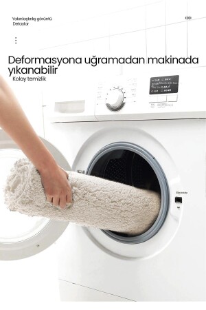 Kaymaz Taban Tekli Post Peluş Banyo Paspası 002643 - 4