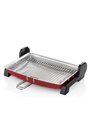 Kebab Shop Elektrogrill Barbecue Doppeldrahtgrill Rot 1705 - 7