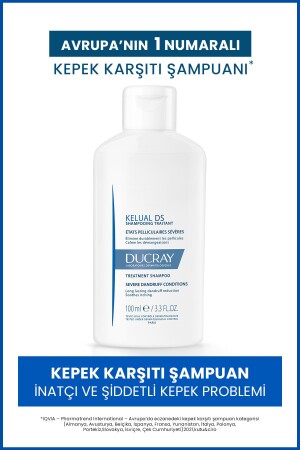 Kelual DS Şampuan İnatçı ve Şiddetli Kepek Karşıtı Şampuan 100ml - 3