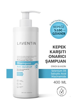 Kepek Kaşıntı Ve Eğzama Karşıtı 11 Aktifli Kepek Karşıtı Tuzsuz Şampuan 400 ml - 3