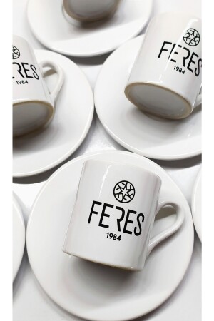 Keramik-Kaffeetasse, illustriertes Druckdesign, selbst gestalten, personalisiertes Firmenlogo VG420374 - 6