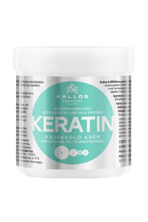 Keratin 500 ml Haarmaske mit Keratin und Milchprotein für trockenes, geschädigtes und chemisch behandeltes Haar - 2