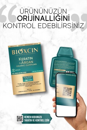 Keratin & Argan Onarıcı Bakım Şampuan 300 ml - Yıpranmış ve Hassas Saçlar - 11