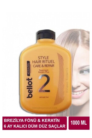 Keratin Bakım & Brezilya Fönü No:2 1000 Ml - 2