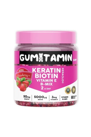 Keratin – Biotin 5000 Haar- und Hautvitamin - 2