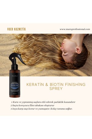 Keratin & Biotin Hitzeschützendes Haarpflegespray 150 ml - 6