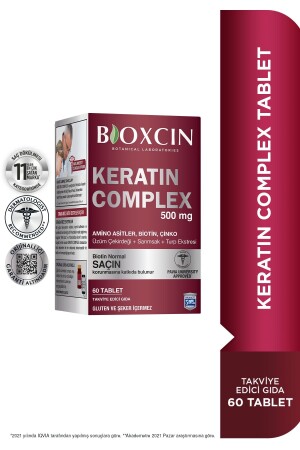 Keratin Complex 500mg 60 Tablet - 2