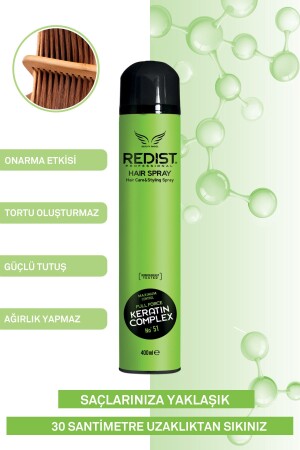 Keratin-Haarspray 400 ml - 5