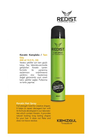 Keratin-Haarspray 400 ml - 8