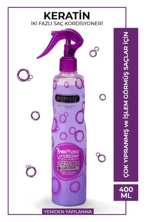 Keratin Içerikli Fön Suyu Mor 400 Ml - 2