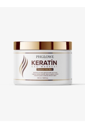 Keratin-Serie-Maske 300 ml Ph Glowe - 2