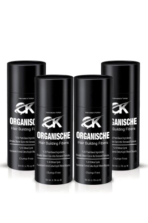 Keratinpulver 4 Boxen à 200 Gramm. Inländische Produktion Dunkelbraune Farbe Topisches NM2 - 2