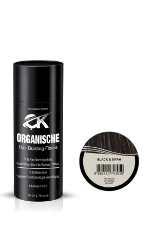 Keratinpulver 50 Gr. Schwarzes topisches Haarpulver aus inländischer Produktion, neue Formel! - 3