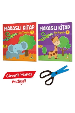 Kes Yapıştır Makaslı Set (makas Hediyeli) - 3