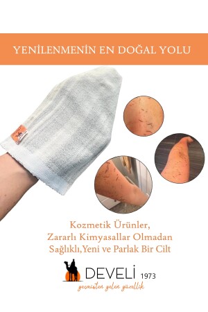 Kese 1973 Sert Hamam & Banyo Kesesi- Haki Yeşil Dev8008Y - 3