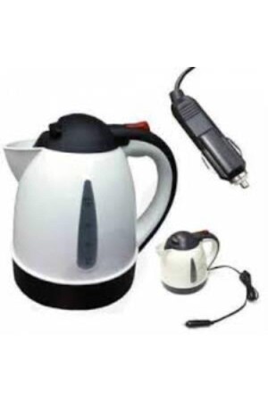 Kettle Su Isıtıcı Araç İçi Oto Çakmaklık Girişli 1 Litre 24 Volt - 1