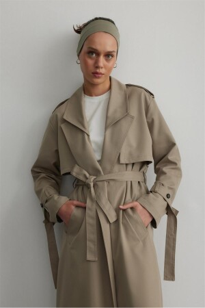 Khaki-Neuauflage 1980 Trenchcoat 41813566 - 7