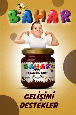 Kids Çocuklar Için-kilo-aldırıcı Arı Sütü Pekmez Bal Ve Vitamin Kakaolu Macun Iştah Açıcı (2 Lİ SET) - 5