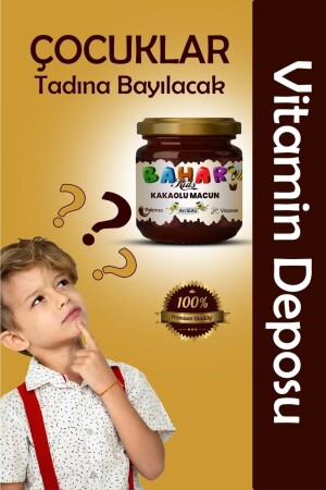 Kids Çocuklar Için-kilo-aldırıcı Arı Sütü Pekmez Bal Ve Vitamin Kakaolu Macun Iştah Açıcı (2 Lİ SET) - 6