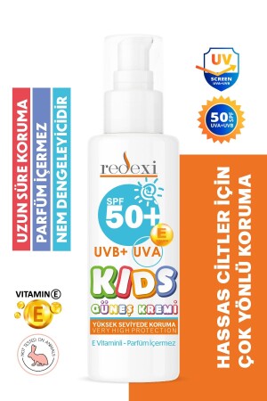 Kids Güneş Kremi Spf 50- Uvb- Uva Yüksek Korumalı Hassas Ciltler Için Bebek Ve Çocuklara Özel 100 Ml 8680052705492 - 2