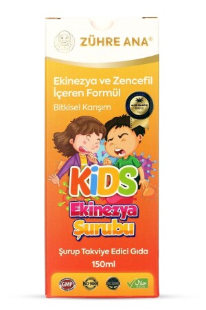 Kids Öksürük Şurubu Çocuklar Için - Ekinezya Ve Zencefil Içeren Şurup 150 ml - 3