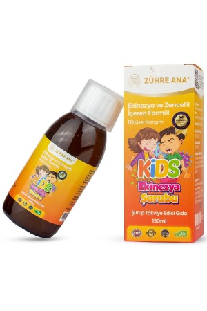 Kids Öksürük Şurubu Çocuklar Için - Ekinezya Ve Zencefil Içeren Şurup 150 ml - 4