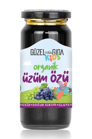 Kids Organik Üzüm Özü 290 gr ( Soğuk Sıkım ) Şeker Ilavesiz - 4