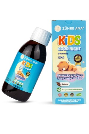 Kids Uyku Şurubu Çocuklar Için - Melisa Ve Papatya Içeren Vitamin Katkılı Ve Kakaolu 150 Ml - 4