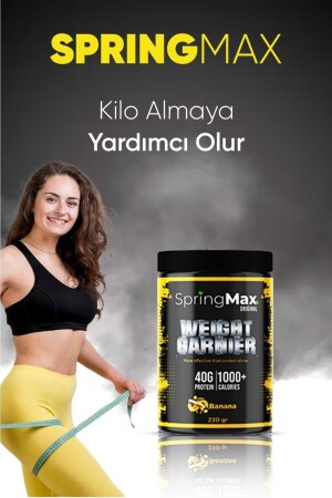 Kilo-aldırıcı Besin Destekliyici Kilo Aldıran Muz Ve Kakao Aromalı Kilo Almaya Yardımcı Toz 1'li Set - 4