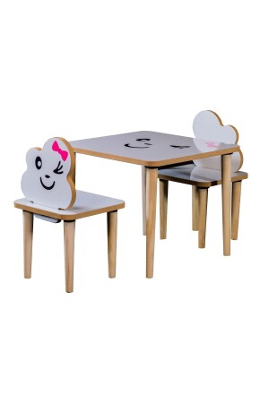 Kindertisch-Stuhl-Set, Aktivitätstisch, Kinderspieltisch, Lerntisch, Kinderstuhl BLT0212111 - 6