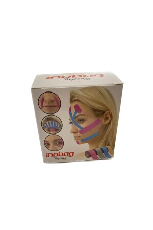 Kinesio Pink Color Tape für Facelifting und Falten - 8