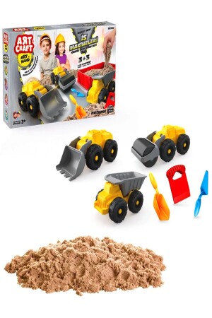 Kinetischer Sand-Set für Baumaschinen, 750 g – Dede - 2