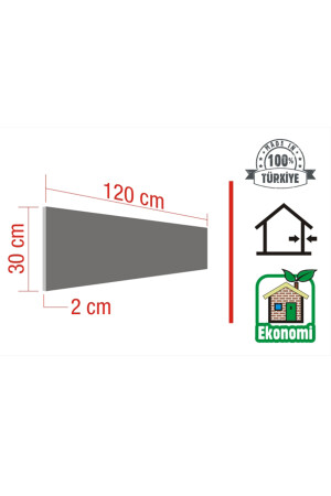 Kırık Taş Dokulu Dekoratif Strafor Duvar Kaplama Paneli S656-2003 - 5