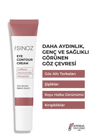 Kırışıklık Koyu Halka Oluşumu Karşıtı Nemlendirici Göz Kremi 15 Ml Göz Altı Ve Çevresi Için - 3